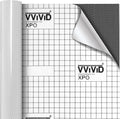 VViViD One Way Perforated Window Vinyl Privacy Wrap Film Roll Decal Sheet DIY Easy to Use Air-Release Adhesive (50ft x 54 Inch)