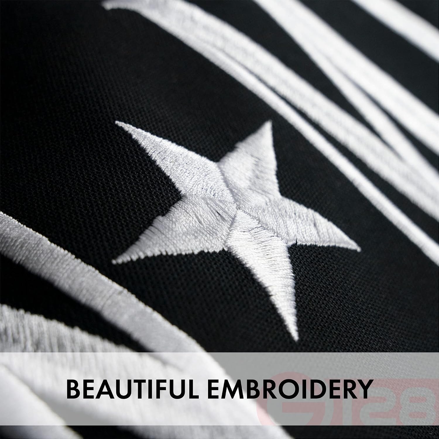 G128 10 Pack: POW MIA Flag | 3x5 Ft | StormFlyer Series Embroidered 220GSM Spun Polyester | Embroidered Design, Indoor/Outdoor, Brass Grommets, Heavy Duty, All Weather