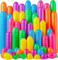 JOYIN 2000 PCS 2.3' Easter Eggs, Empty Plastic Eggs Fillable Colorful Bright Eggshell Bulks for Easter Hunt, Filling Treats, Party Favor, Basket Stuffers, Classroom Prize Supplies