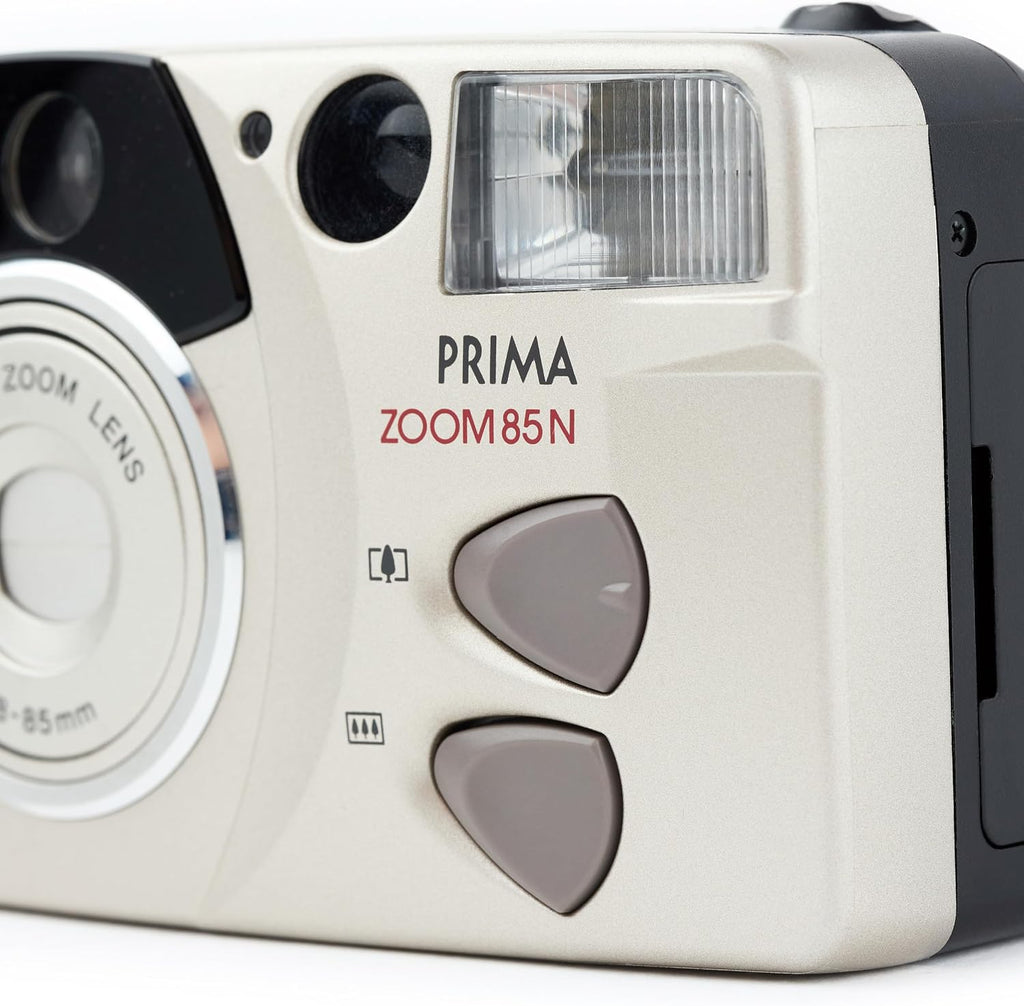 Canon Sure Shot 85 Zoom SAF 35mm Film Camera P&S w/Canon Zoom Lens 38-85mm Autoboy Prima 85 - Built in Flash and Film Motor Drive (Renewed)