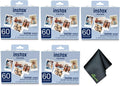 Fujifilm Instax Mini Value Pack Instant Film (300 Exposures) Bundle with Microfiber Cleaning Cloth