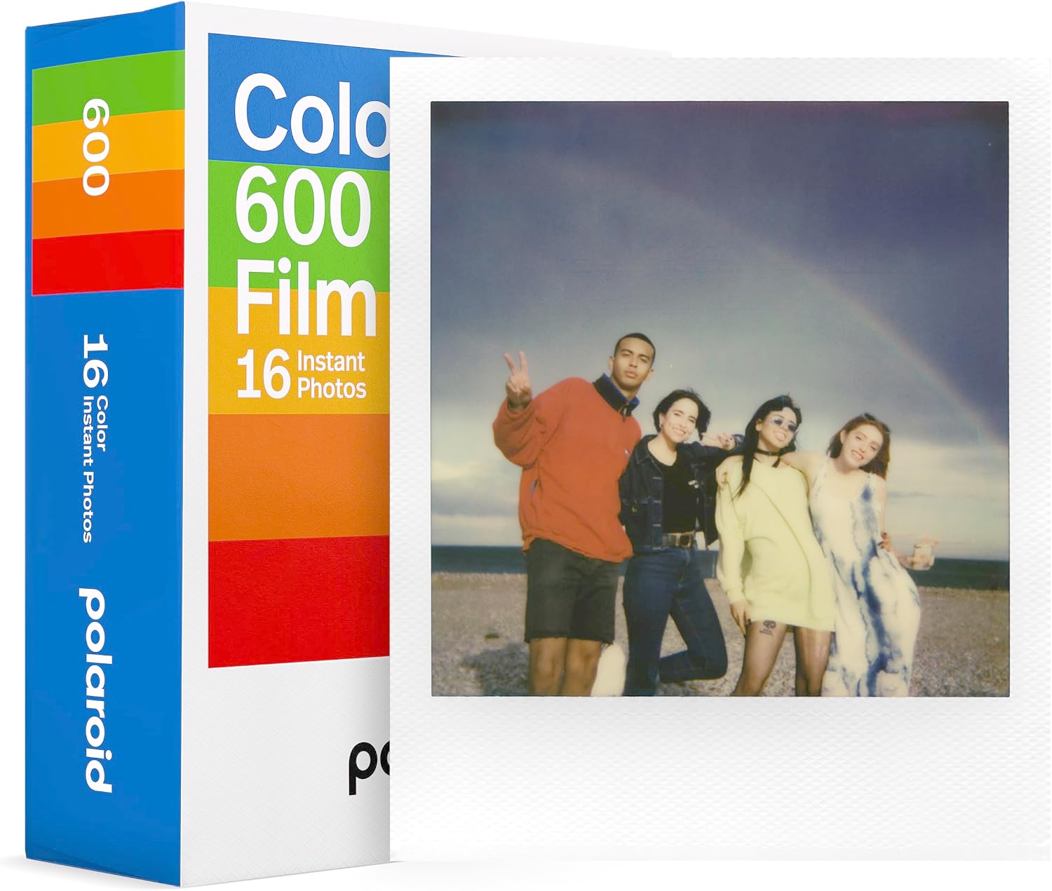Polaroid Color Film for 600 Double Pack,16 Photos (6012) - Packaging May Vary,(Pack of 6)