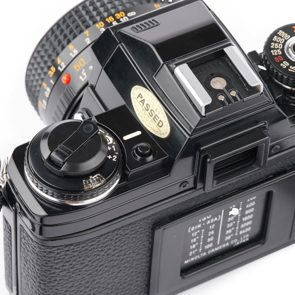 Minolta X-700 35MM SLR Film Camera with MD mount lens System. Included 50mm f/2 Manual Focus Lens (Renewed)