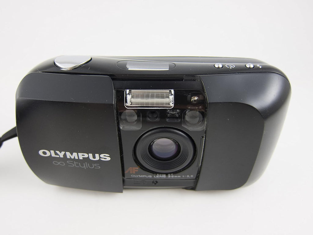 Olympus Stylus AF 35mm Point and Shoot Film Camera w/Built-in Flash, Film loader and Auto Focusing Lens. (Renewed)