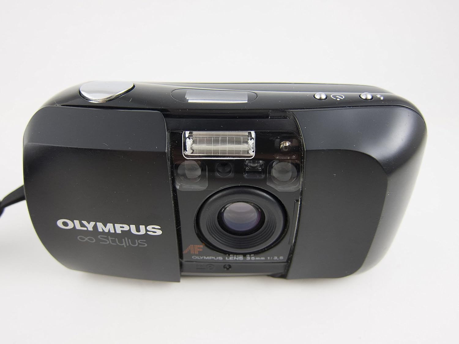 Olympus Stylus AF 35mm Point and Shoot Film Camera w/Built-in Flash, Film loader and Auto Focusing Lens. (Renewed)