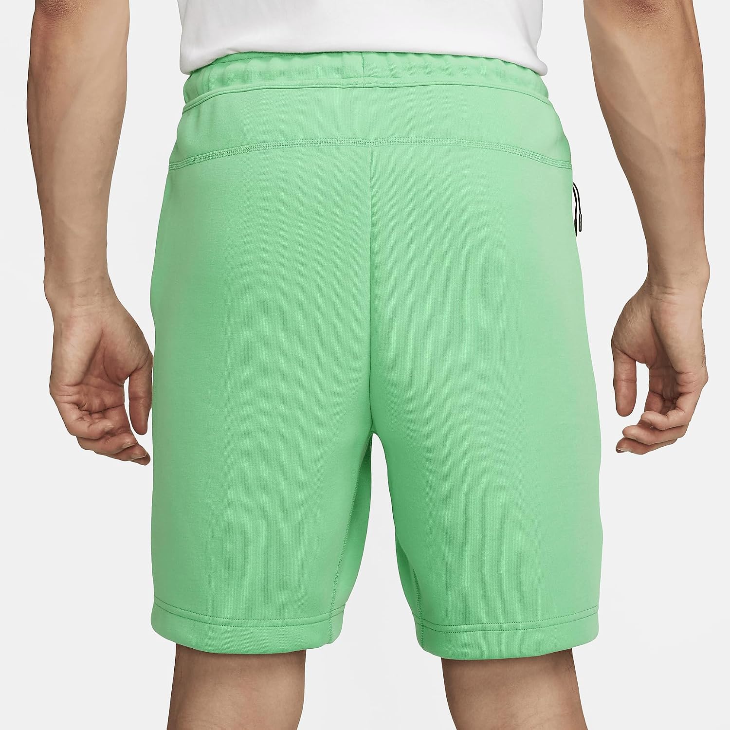 Nike Sportswear Tech Fleece Men's Shorts (Spring Green/Black, FB8171-363) Size Large