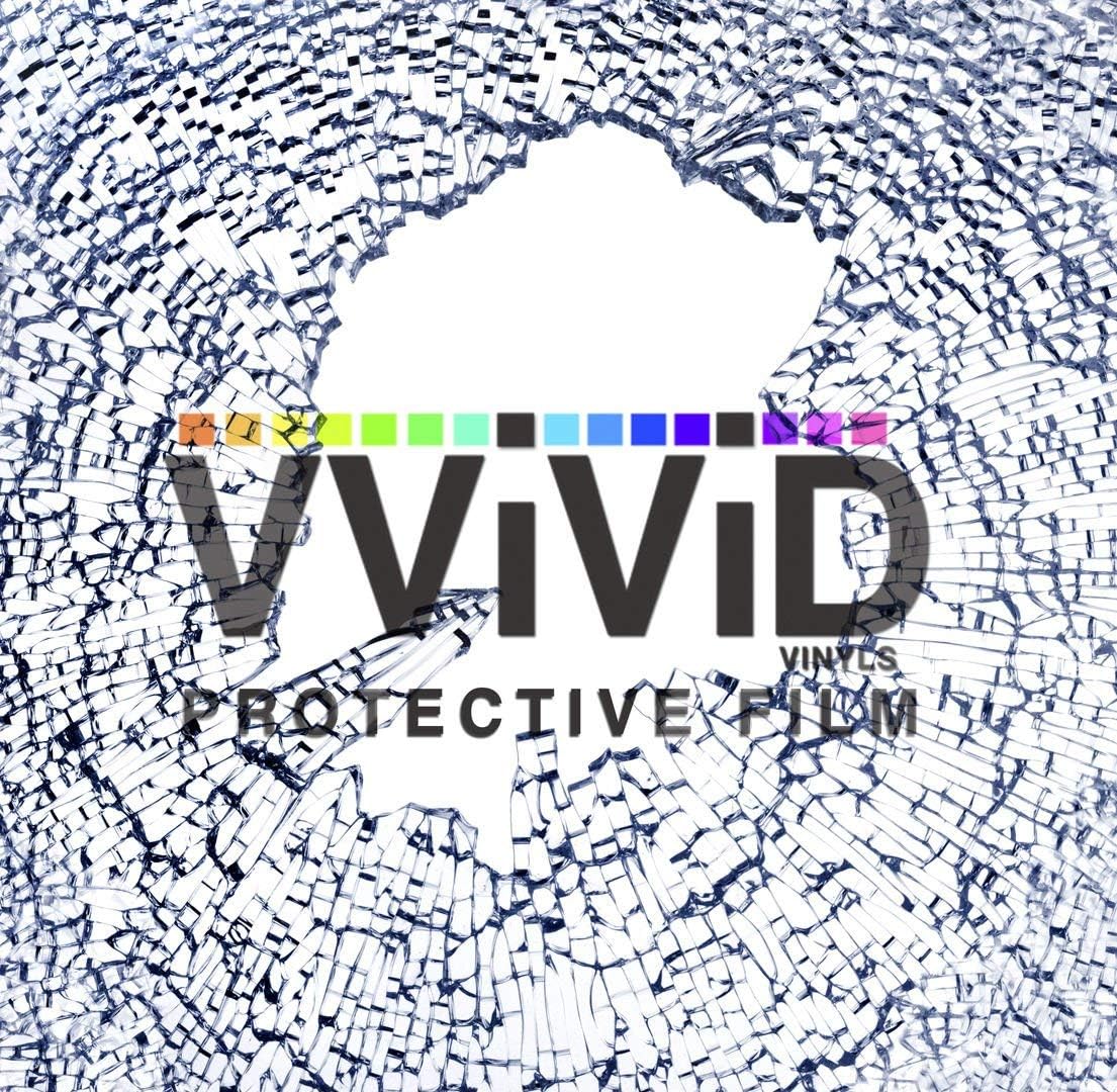 VViViD 4 Mil Clear Safety Window Film 30 inches Wide (Extra Large ROLL - 30 inches x 75ft)