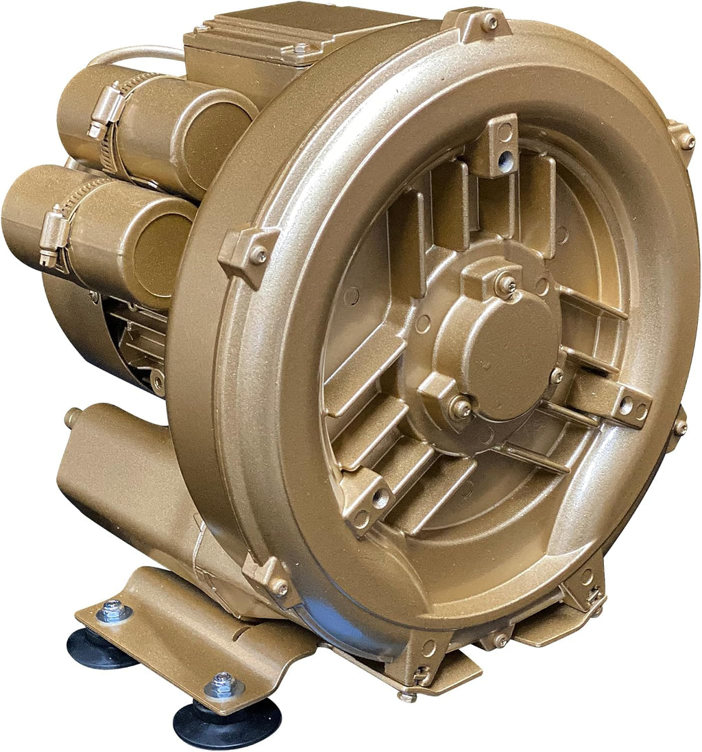 Regenerative Blower EKZ 315-33 | Pressure or Vacuum Applications | 185 CFM - 3.34 PSI - 7.2 inHg | Quiet Operation - Lightweight - Oil Free | No Maintenance Required!