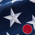 American Flag 10x15 ft Heavy Duty TearProof Series, All Weather High Wind US Flag, Premium Spun Polyester with Embroidered Stars, Sewn Stripes, Brass Grommets for Outdoor Use