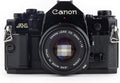 Canon A-1 A1 35MM SLR Film Camera with 50mm 1.8 Canon Lens (Renewed)