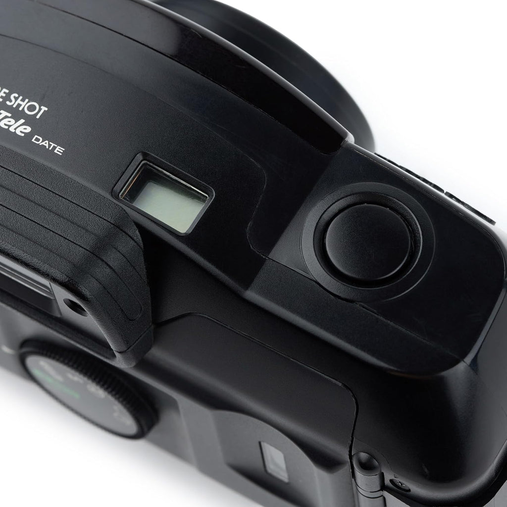 Canon Sure Shot 80 Tele SAF 35mm Film Camera w/Canon 38-80mm Lens (Black)