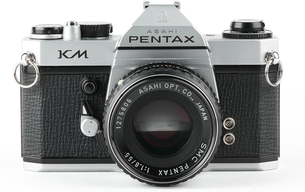 Pentax Asahi KM SLR Manual Focus Film Camera With Pentax 50mm Lens (Renewed)