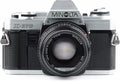 Minolta X-370 Film Camera With A Standard 50mm f/1.7 Lens