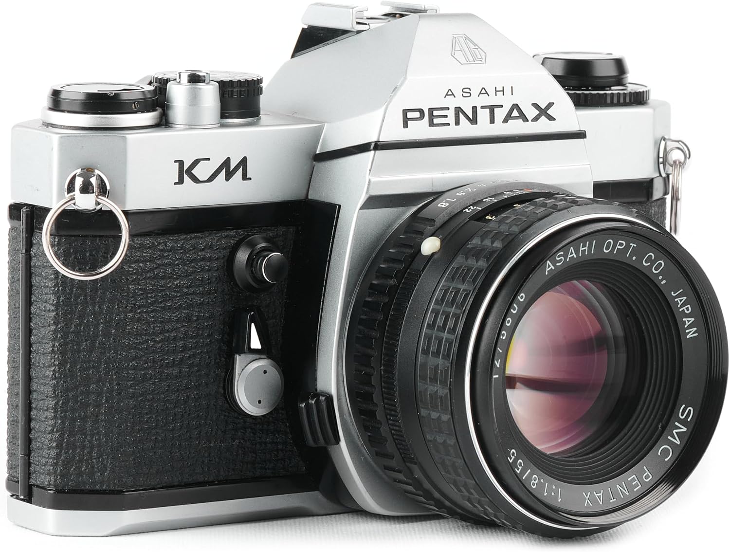 Pentax Asahi KM SLR Manual Focus Film Camera With Pentax 50mm Lens (Renewed)