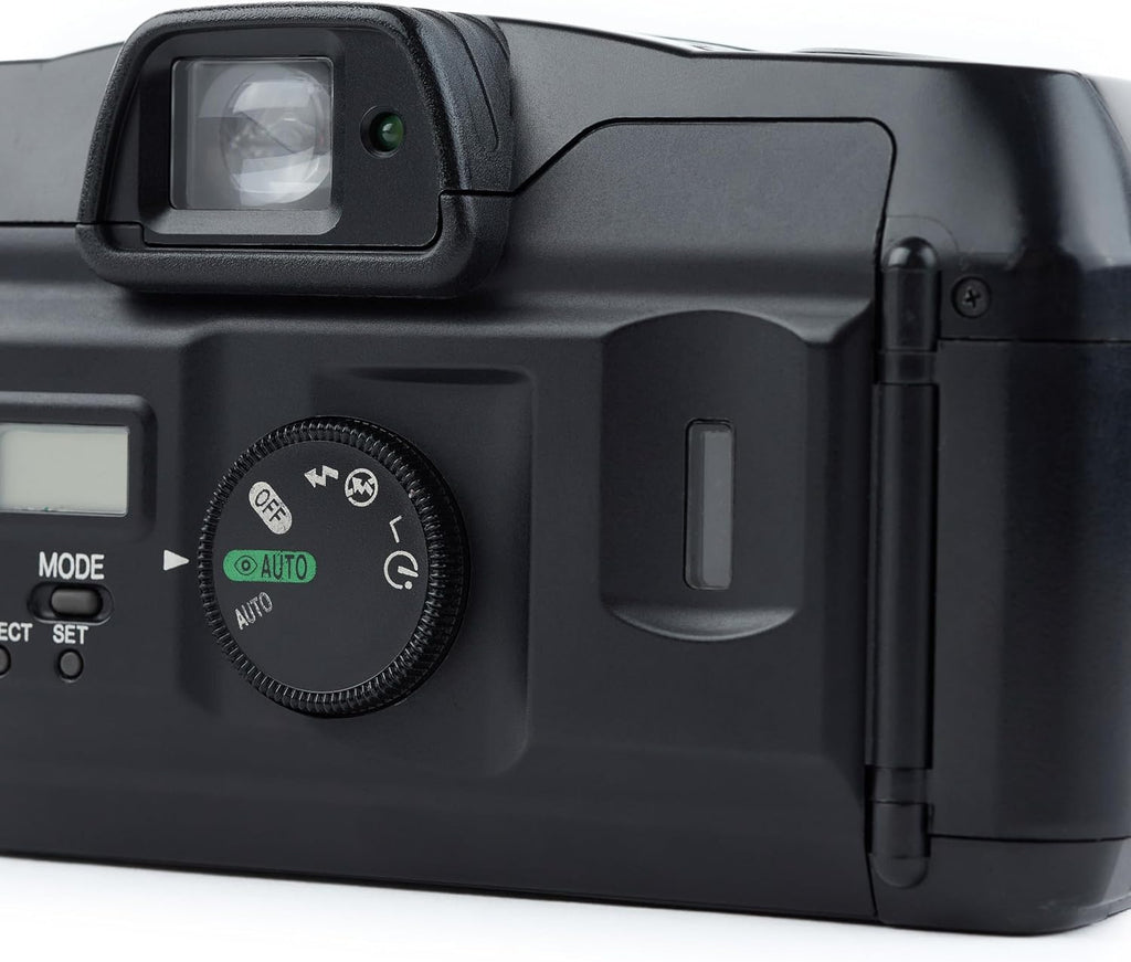 Canon Sure Shot 80 Tele SAF 35mm Film Camera w/Canon 38-80mm Lens (Black)