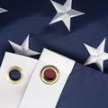 American Flag,USA Flags,Best Embroidered Stars And Sewn Stripes, 210D Heavy Duty, Suitable For Outdoor High Winds Areas (American flag 20x30 FT)