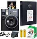 FujiFilm Instax Mini 41 Instant Film Camera Bundle with Fuji Instax-Instant-mini Film Value Pack (20 Sheets) + Photo Album – 64 Pockets + Microfiber Cleaning Cloth