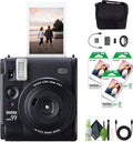 Fujifilm Instax Mini 99 Instant Film Camera Bundle with Fuji Instax Mini Instant Film Value Pack (60 Sheets) + Travel Bag + Lens Cleaning Kit, Perfect for Beginners, Experts, Kids and Adults