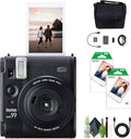 Fujifilm Instax Mini 99 Instant Film Camera Bundle with Fuji Instax Mini Instant Film Value Pack (40 Sheets) + Travel Bag + Lens Cleaning Kit, Perfect for Beginners, Experts, Kids and Adults
