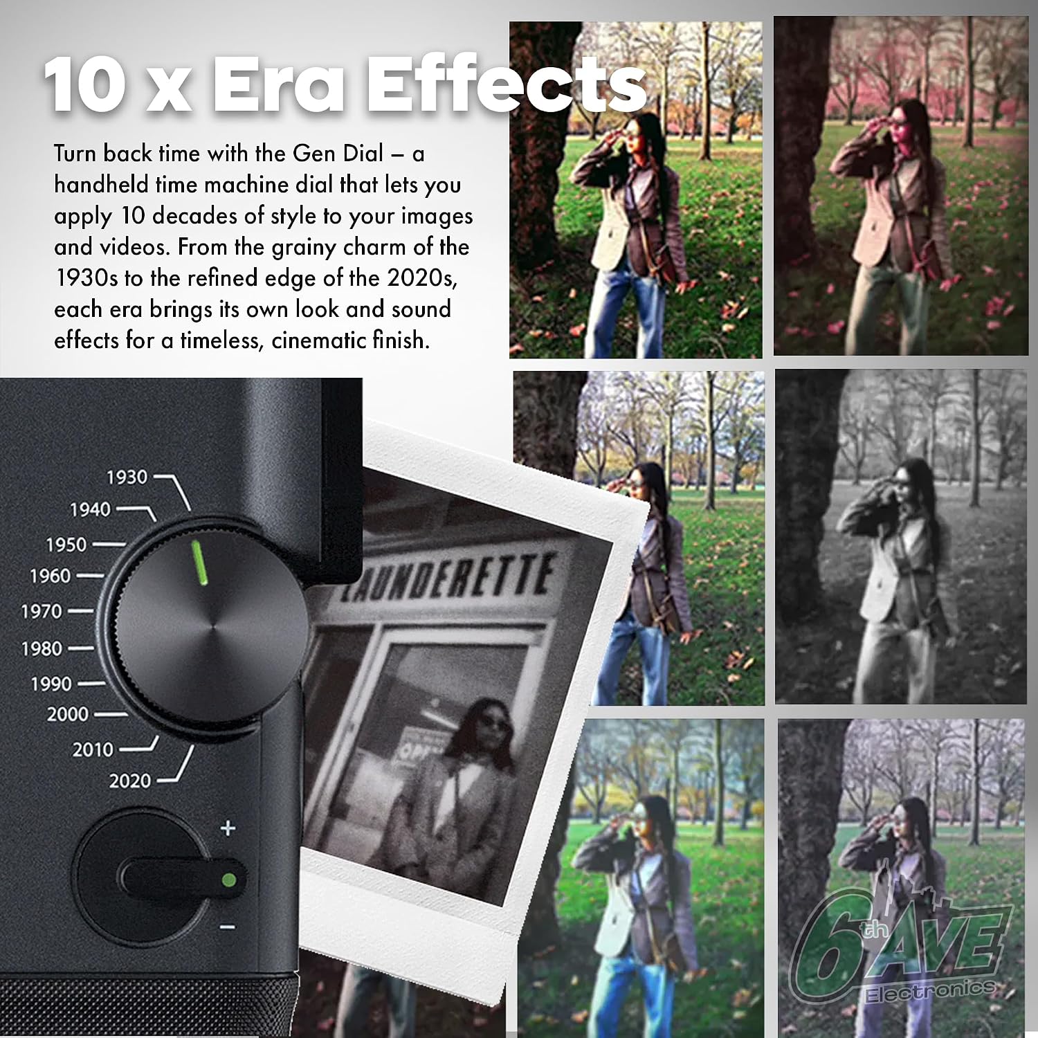FUJIFILM instax mini Evo Cinema Hybrid Instant Camera Bundle, 3-in-1 Instant Camera Smartphone Printer Video Camera, Gen Dial Effects, Viewfinder & Grip + 40-Photo Instax Mini Film + More