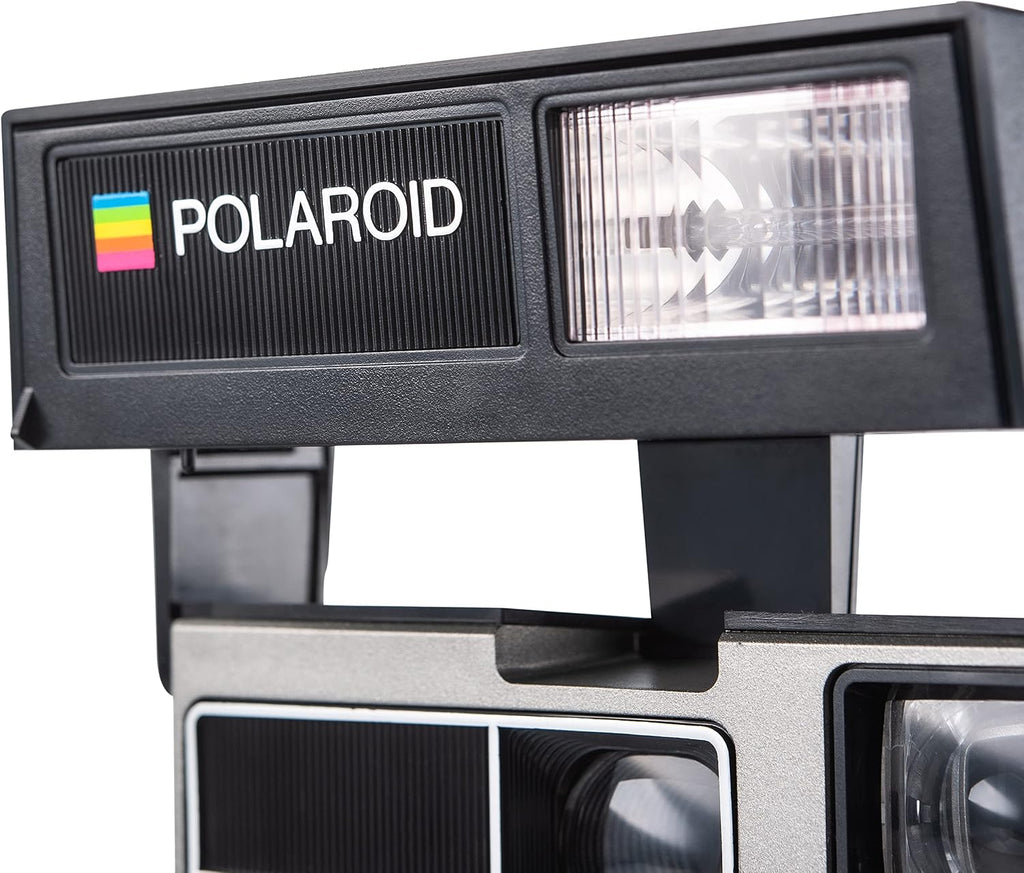 Polaroid 630 SL Lightmixer Silver woth Rainbow Stripe (Renewed)