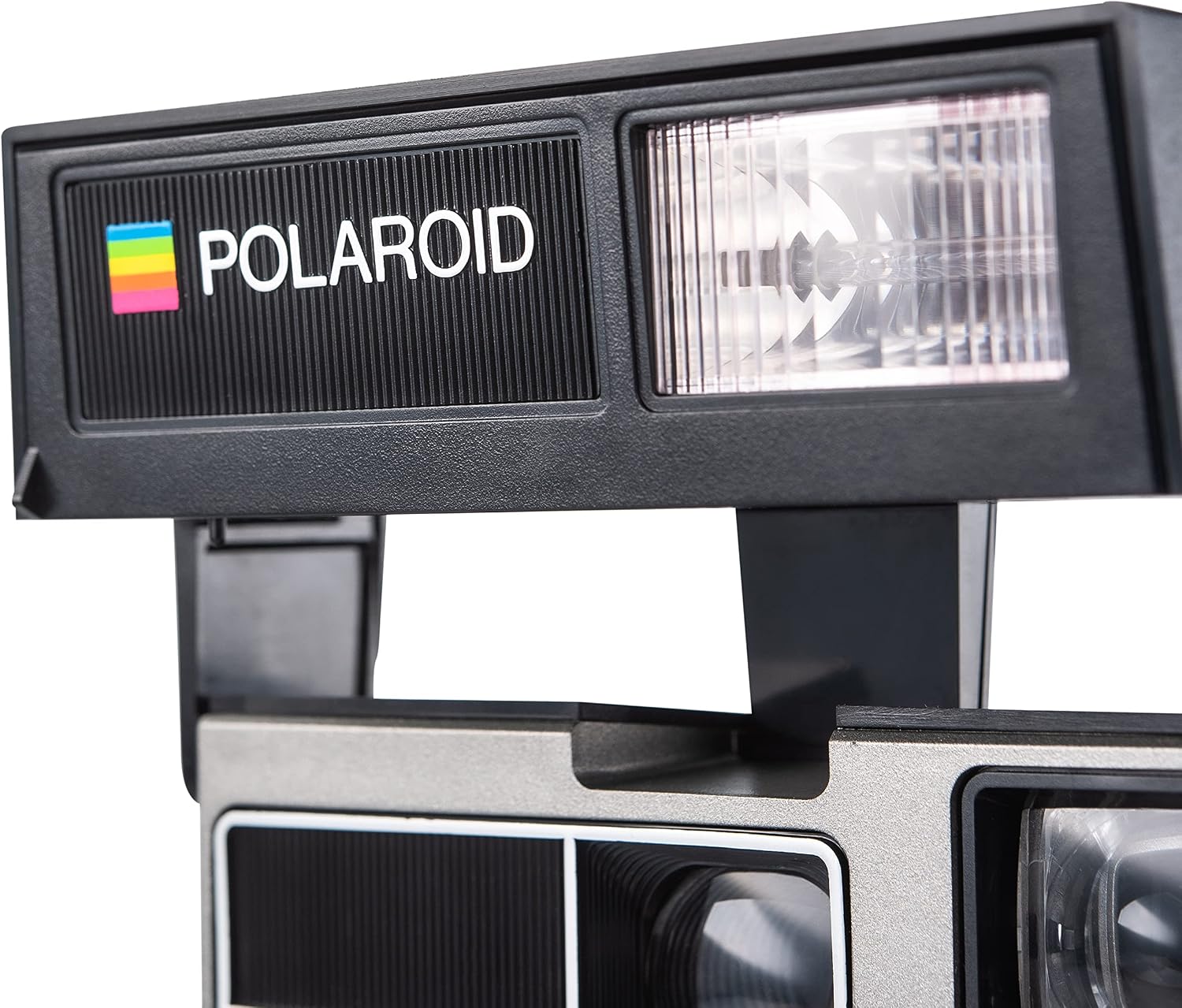 Polaroid 630 SL Lightmixer Silver woth Rainbow Stripe (Renewed)