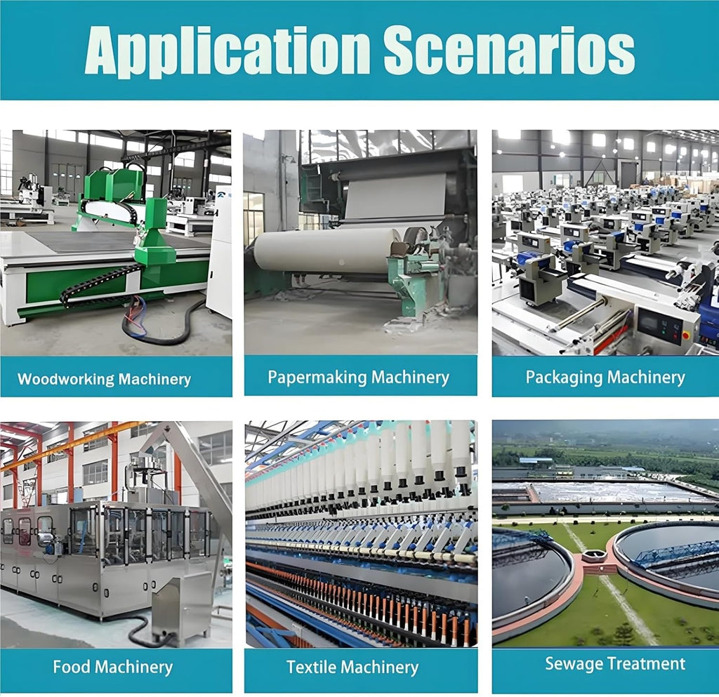 Regenerative Blower 120W-1500W 110V 60HZ/220V/380V Single Phase/Three-Phase High-Pressure Industrial Vacuum Pump for Air Blowing Sewage Aeration Aquarium Fish Pond
