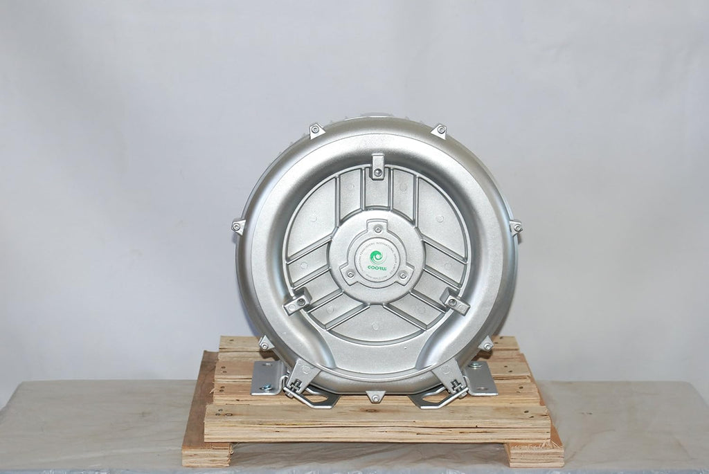 1.75 Hp Regenerative Blower 220V/1Phase, 150 Cfm, 64'H2O press.Goorui-USA GHBH 1D7 12 1R5