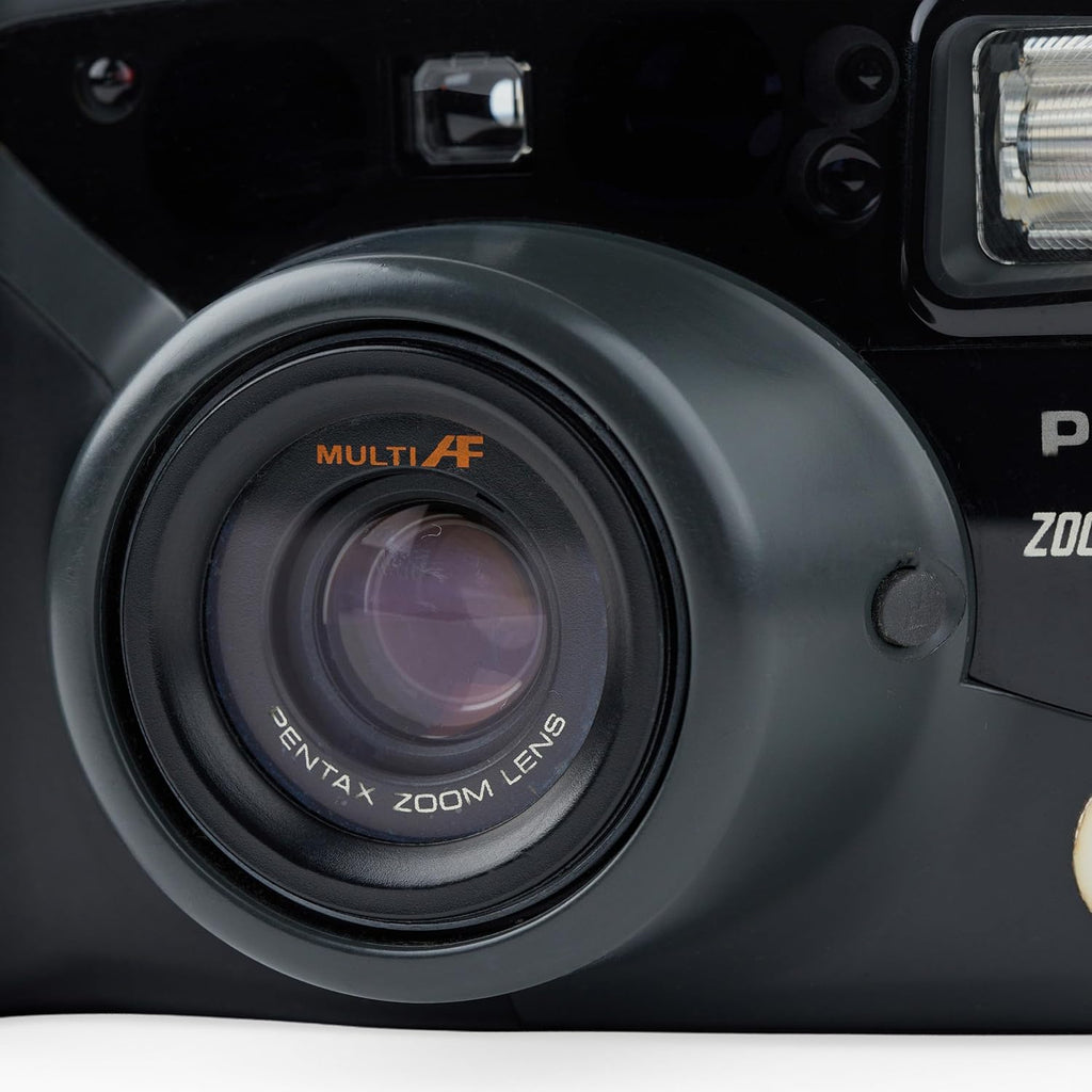 Pentax IQ Zoom 90WR Weather Resistant Compact 35mm P&S Film Camera (Renewed)
