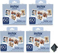 Fujifilm Instax Mini Value Pack Instant Film (240 Exposures) Bundle with Microfiber Cleaning Cloth