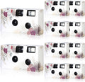 Zhengmy 10 Pack Disposable Camera Bulk for Wedding, 35mm Single Use Camera Bulk with Flash One Time for Gathering Wedding Travel(Bohemian,Colorful Film)
