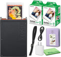 Fujifilm instax mini Link+ Portable Smartphone Printer Bundle with Photo Album, Charger and 40-Photo Instax Mini Film Pack