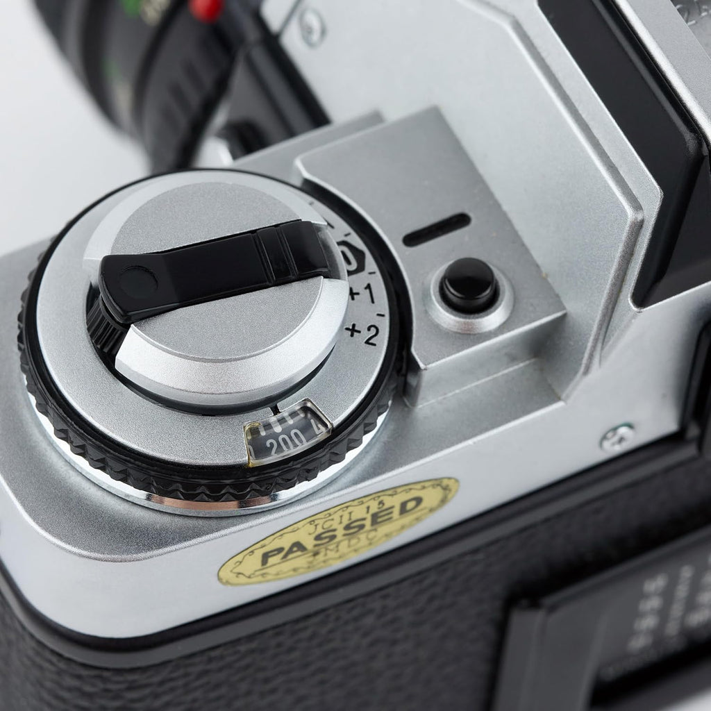 Minolta XG-M Manual Focus 35MM SLR Film Camera with MD Mount Zoom Lens, Compatible with Color & B&W Film, Manual & Auto Shutter (Renewed)