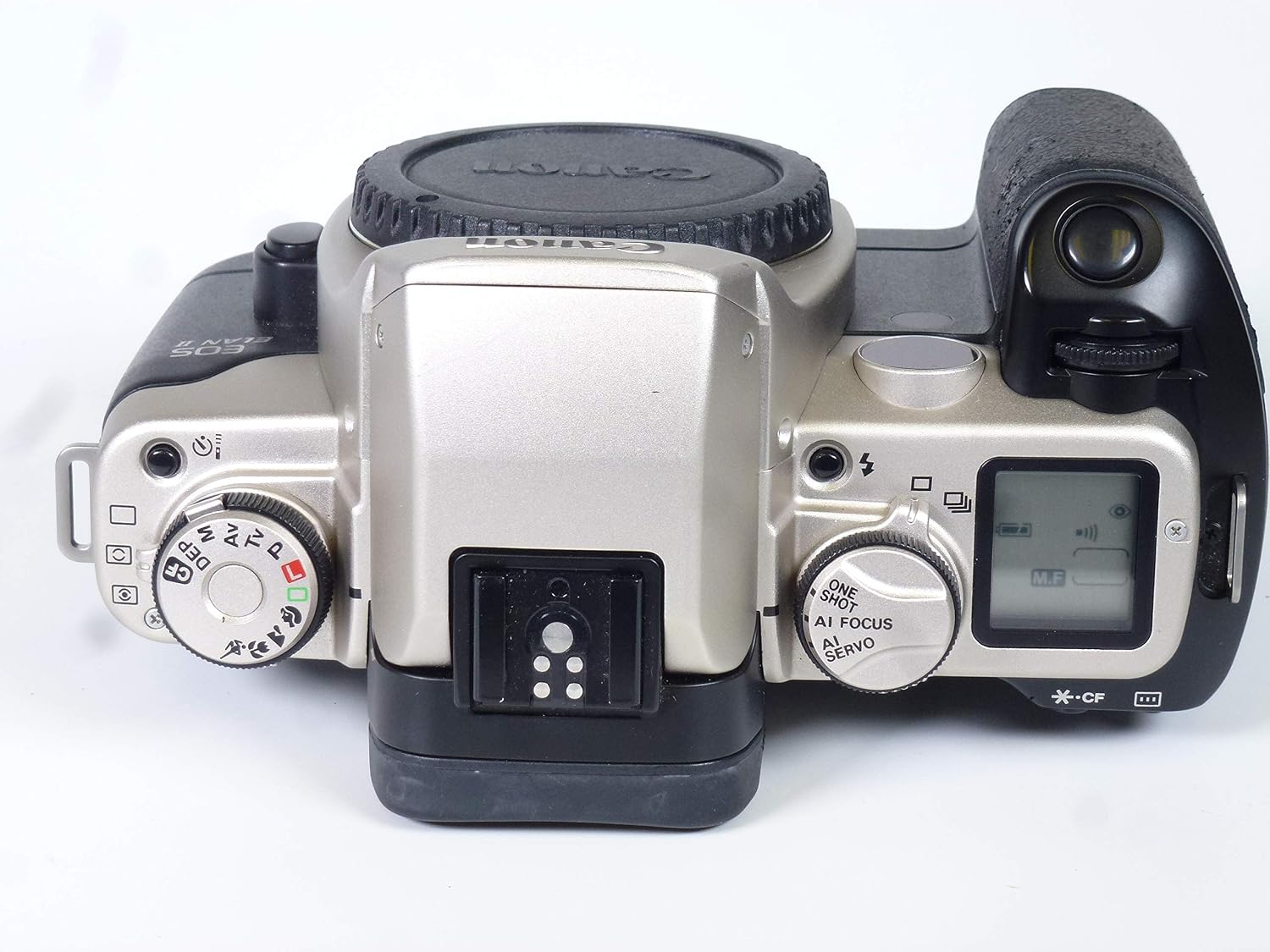 Canon EOS Elan II 35mm SLR Film Camera (Body Only) Takes EF AF Mount Lenses. Built in flash. (Renewed)