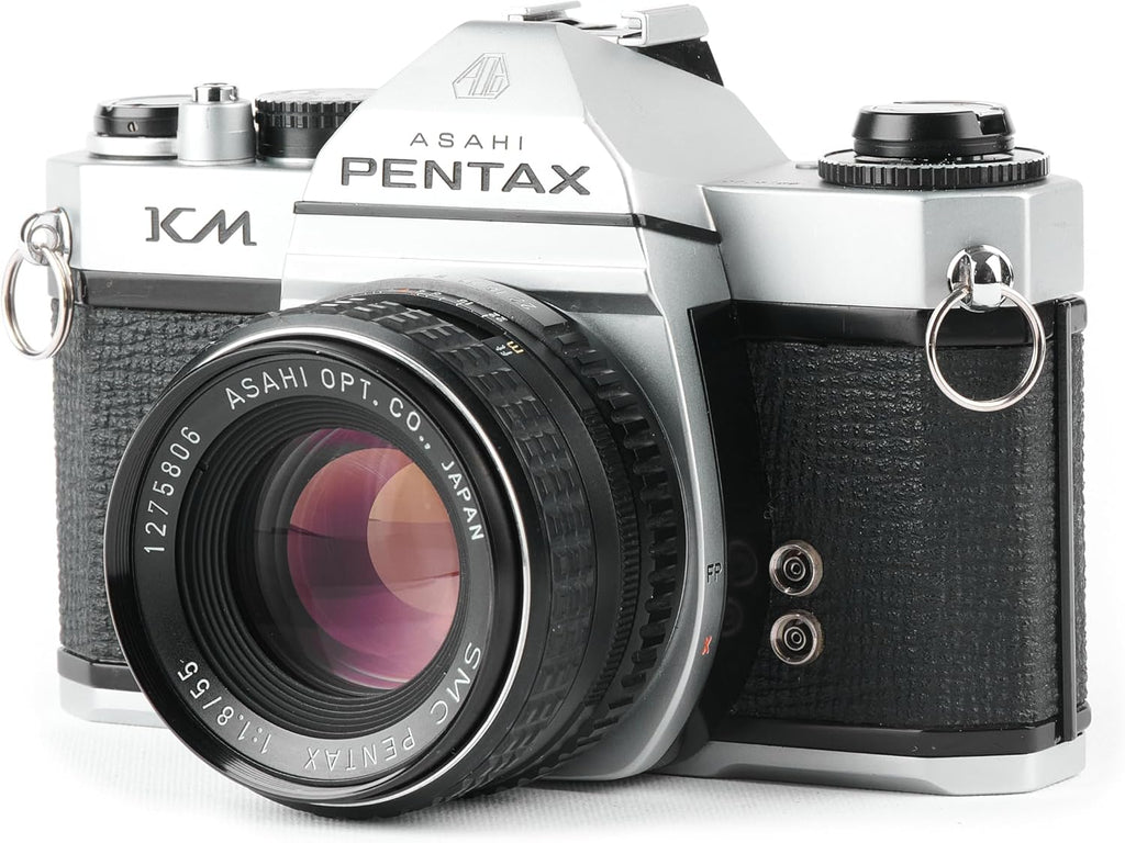 Pentax Asahi KM SLR Manual Focus Film Camera With Pentax 50mm Lens (Renewed)