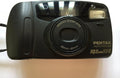Pentax IQZoom 80 E 35mm Point and Shoot Film Camera With 38-80mm Autofocusing Zoom lens, Built in Flash and Motor Drive (Renewed)
