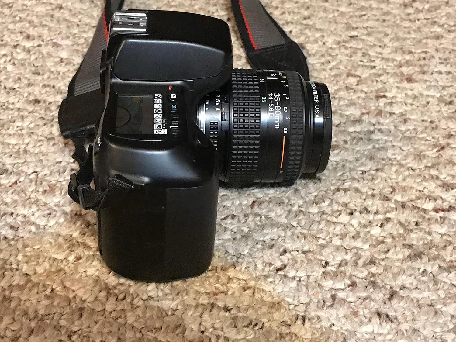 Nikon N70 35MM SLR Film Camera With AF Zoom lens, Black (Renewed)