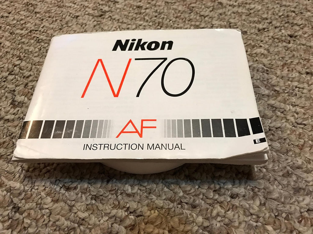 Nikon N70 35MM SLR Film Camera With AF Zoom lens, Black (Renewed)