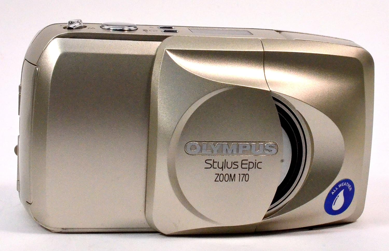 Olympus Stylus Epic Zoom 170 Point & Shoot 35mm Film Camera with Built-in Flash, Olympus ED Lens Multi-AF Zoom 38-170mm Compatible with 35mm Film Color & B&W. (Renewed)