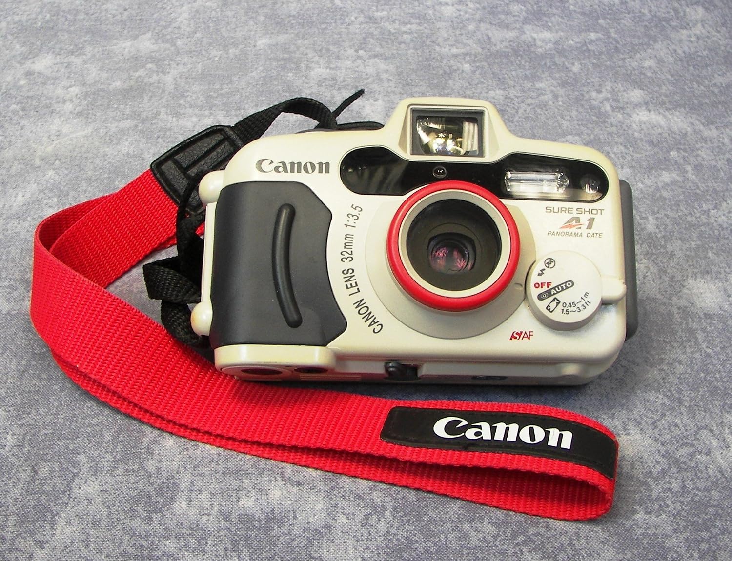 Canon Sure Shot WP-1 / A1 Waterproof 35MM Point and Shoot Film Camera w/ 32MM F3.5 Prime Autofocus Lens Built-in Flash (Renewed)