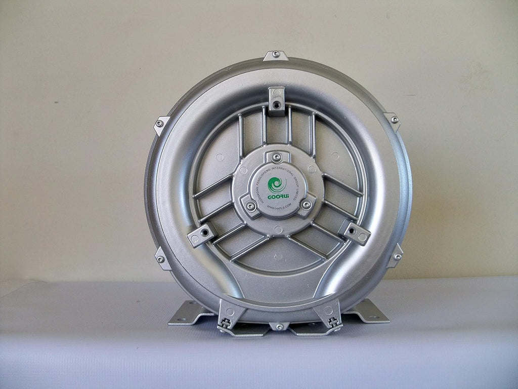 1.27 Hp Regenerative Blower, 220V/1Phase, 103 Cfm, 56'H2O Max Press, Goorui-USA GHBH 1D2 12 1R4