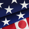 High Wind American Flag for Outdoor 30x50 Ft - Heavy Duty Allegiance US Flag with Embroidered Stars, Sewn Stripes & Brass Grommets All Weather Fade Resistant for Outside Use