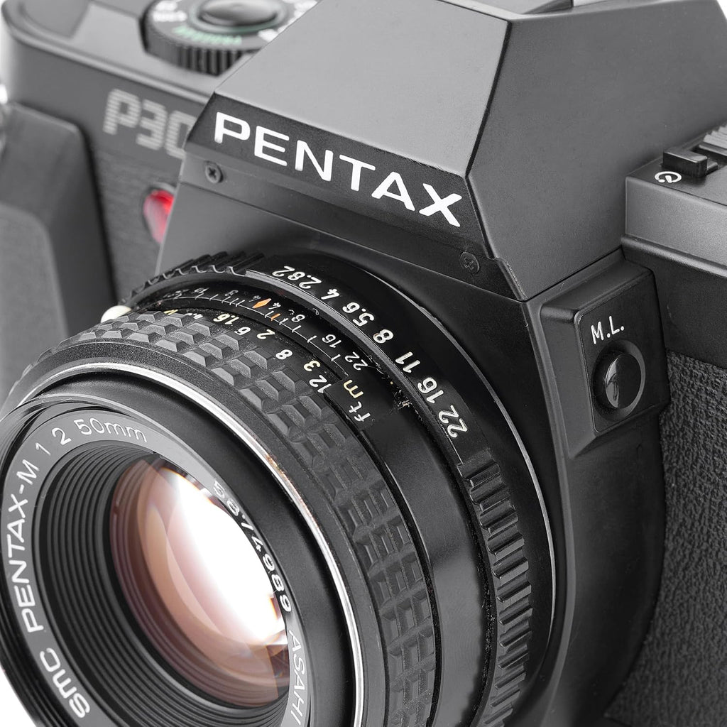 Pentax P30 / P3 35mm SLR Film Camera Kit Zoom Lens (Renewed)