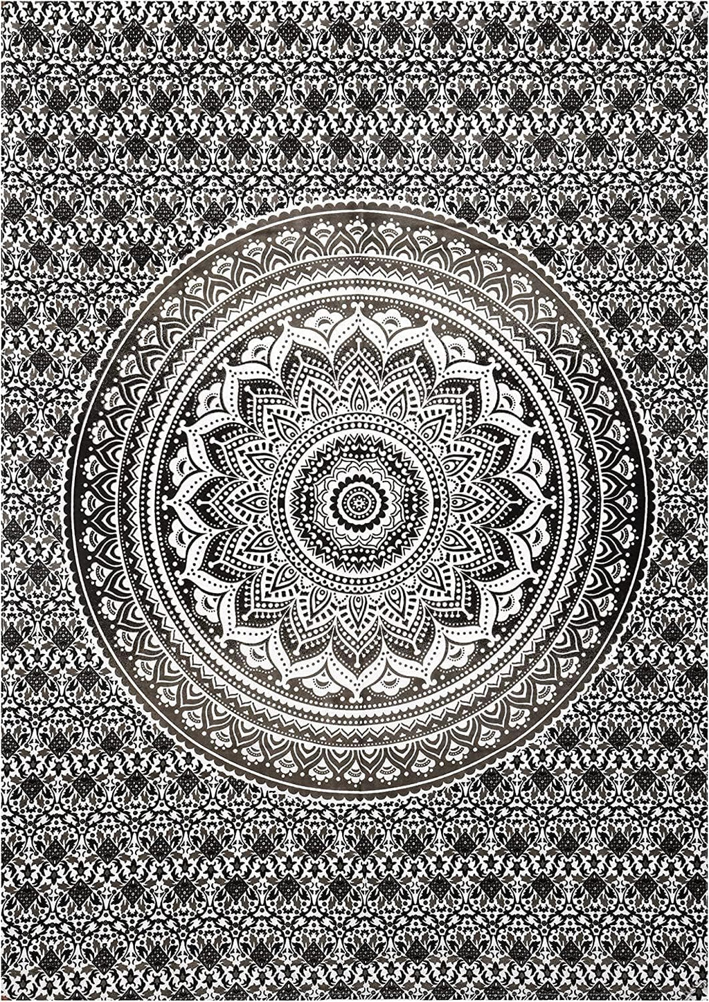 Marubhumi Wholesale Lot of Cotton Mandala Wall Hanging Tapestry Poster Bulk (100 PCS LOT, 40x30 Inches)