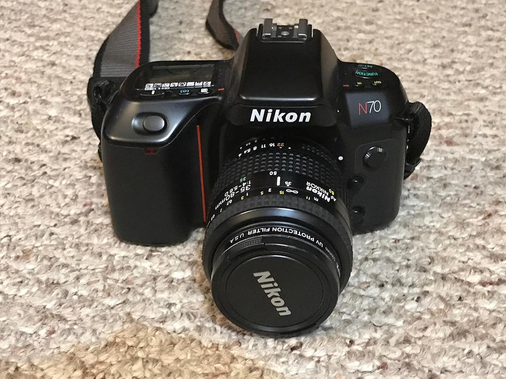 Nikon N70 35MM SLR Film Camera With AF Zoom lens, Black (Renewed)