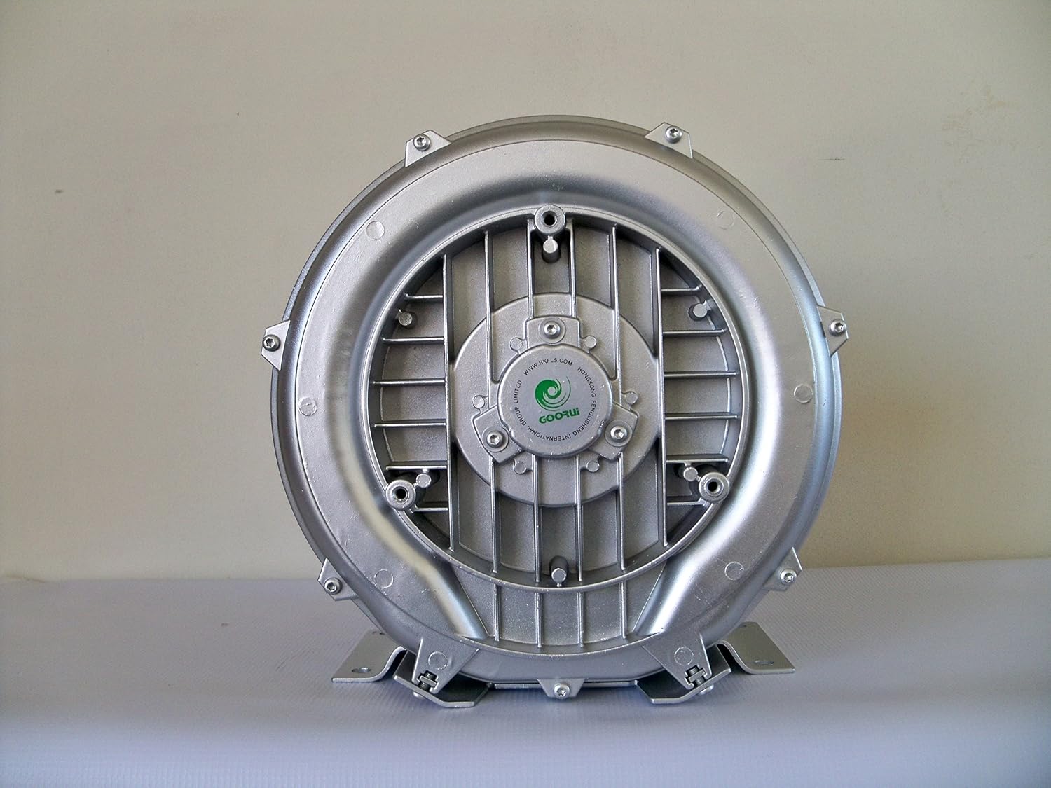 0.37 Hp Regenerative Blower 220V/1Phase, 50 Cfm, 56'H2O Press. Goorui-USA GHBH 0D3 12 1R1
