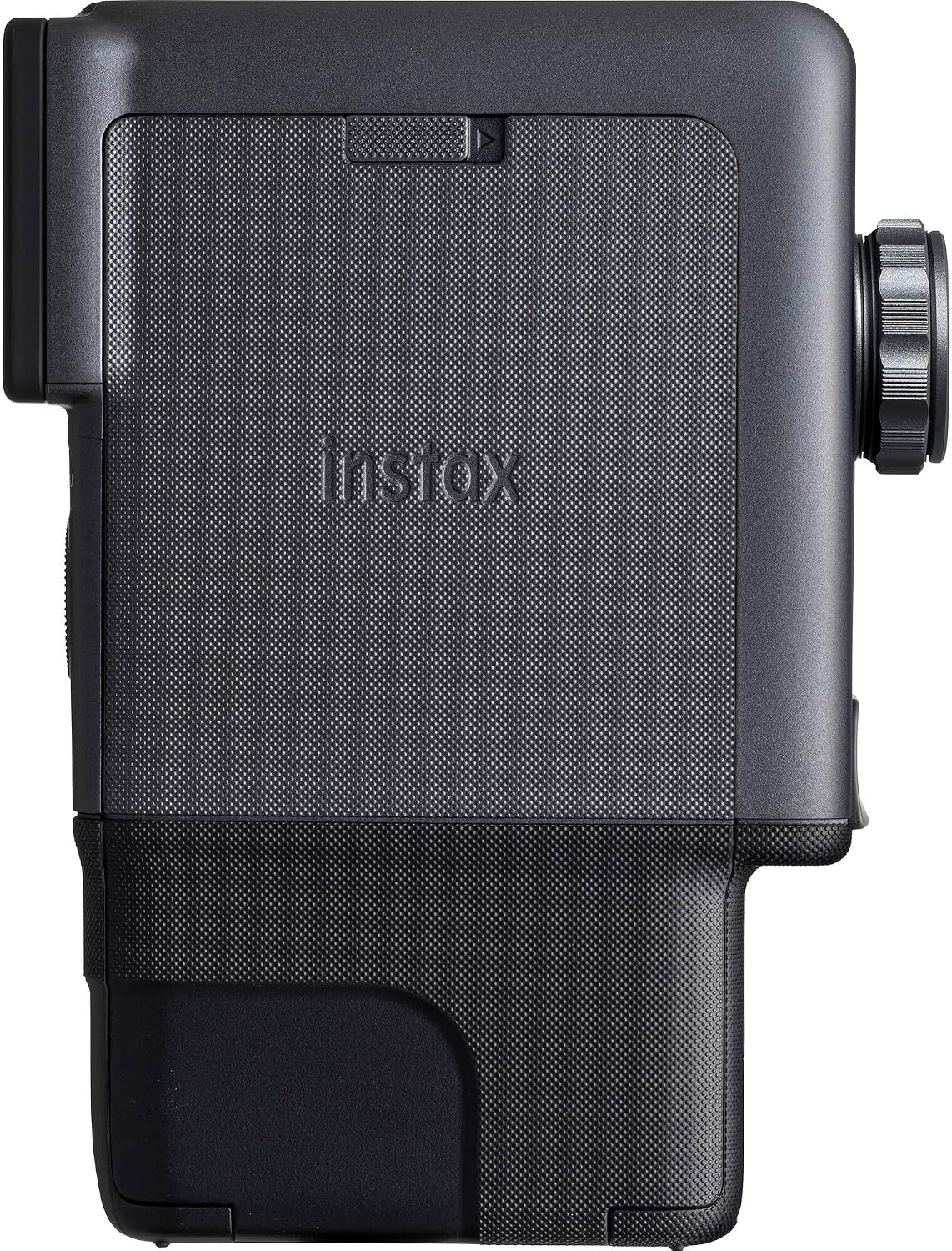 FUJIFILM instax mini Evo Cinema Hybrid Instant Camera Viewfinder, Grip, Hand Strap Bundle with Album, Tripod, 32GB Card, USB Reader and Cleaning Kit